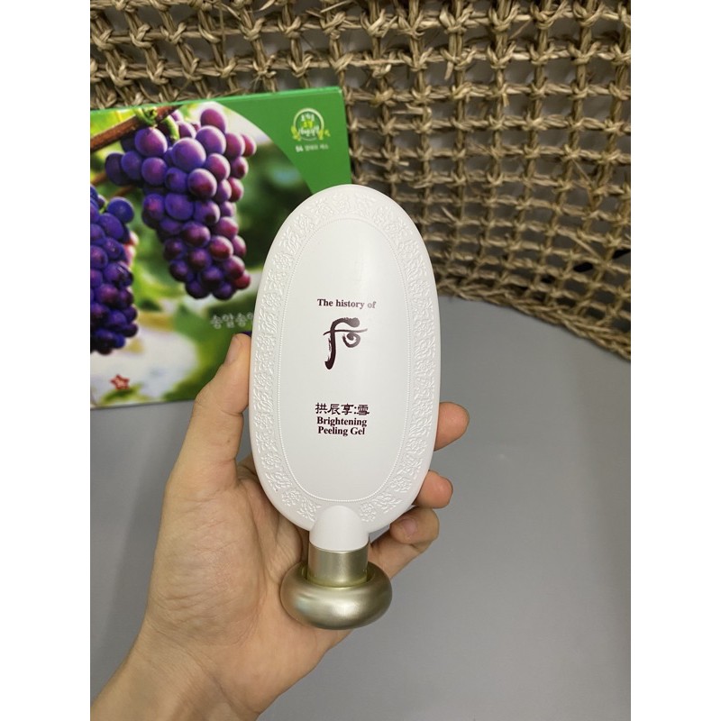 Tẩy da chết whoo 100ml tách set