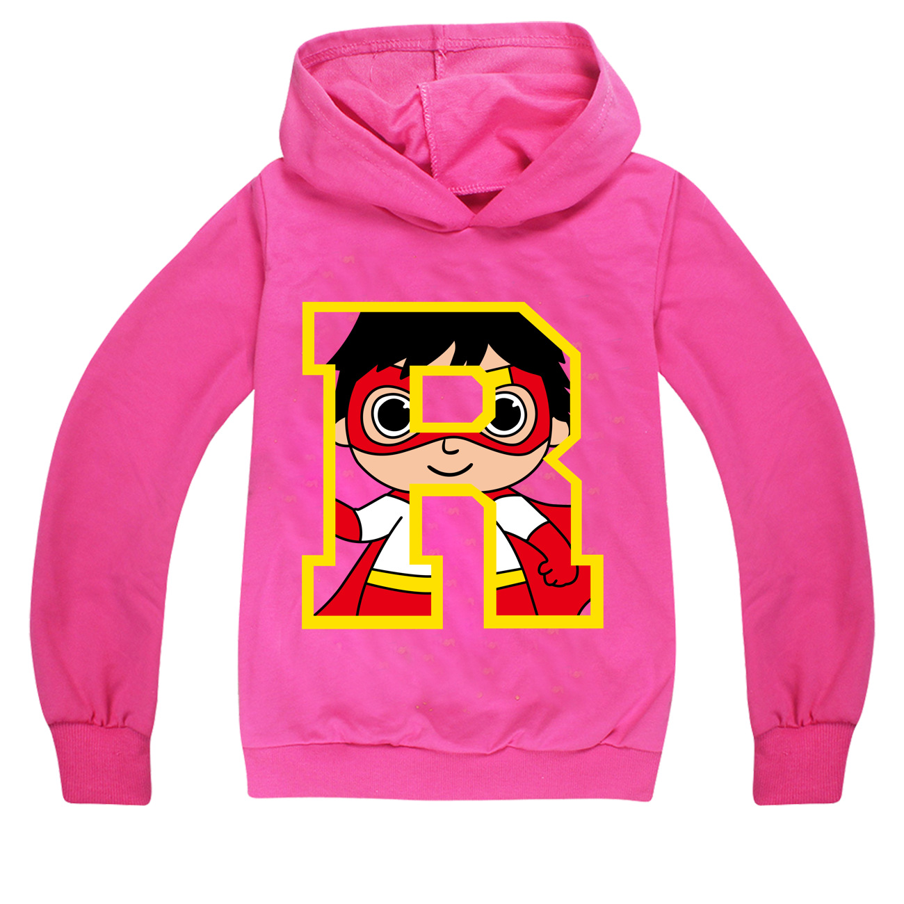 Áo Hoodie Tay Dài In Hình Ryan Toys Review Cho Bé Trai