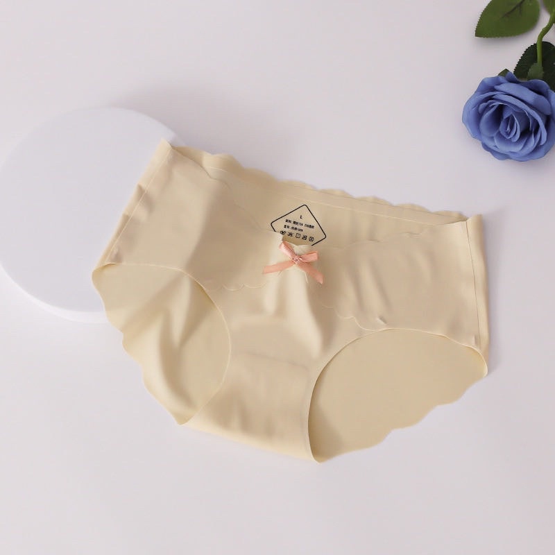 2101 Quần lót bầu cạp chéo vải lụa bắng siêu mát , kháng khuẩn cho mẹ bầu và sau sinh
