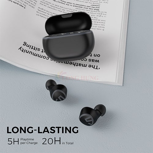 Tai nghe Bluetooth True Wireless Soundpeats Mini - Hàng chính hãng - Công nghệ khử ồn Speech AI, âm thanh trong trẻo