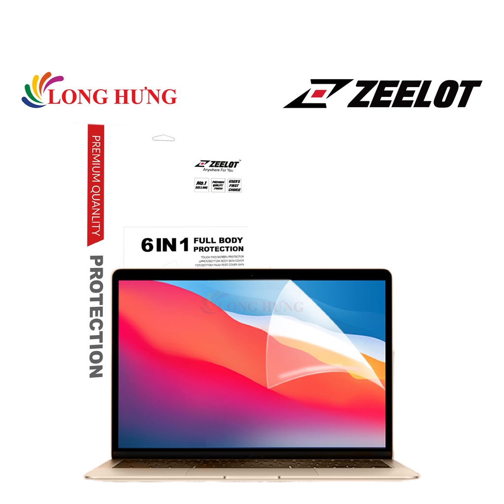 Dán màn hình 6-IN-1 Zeelot 16 inch - Hàng chính hãng - Bảo vệ màn hình