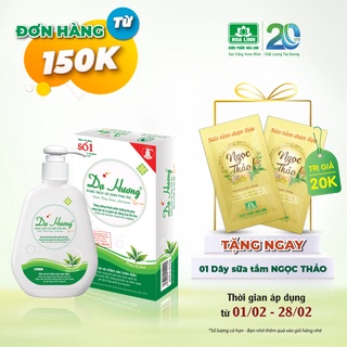 Dung dịch vệ sinh Dạ Hương Trà xanh 120ml