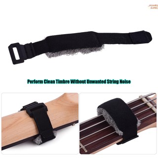 PSUPER Guitar Gear Fret Wraps 18cm Length Strings Muter for 6-String Bass/ Electric/ Acoustic/ Acoustic Guitars Musical Instrument Accessories