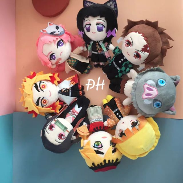 [ Kimetsu no yaiba ]  Búp bê nhân vật Kimetsu no yaiba tặng kèm quà ( video, ảnh thật )