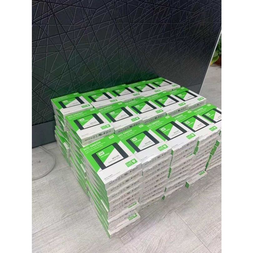Ổ cứng SSD WD Green 120GB 240gb 480gb 1TB 2.5" Sata 3 Cài sẵn win 10- Bảo hành 36 tháng