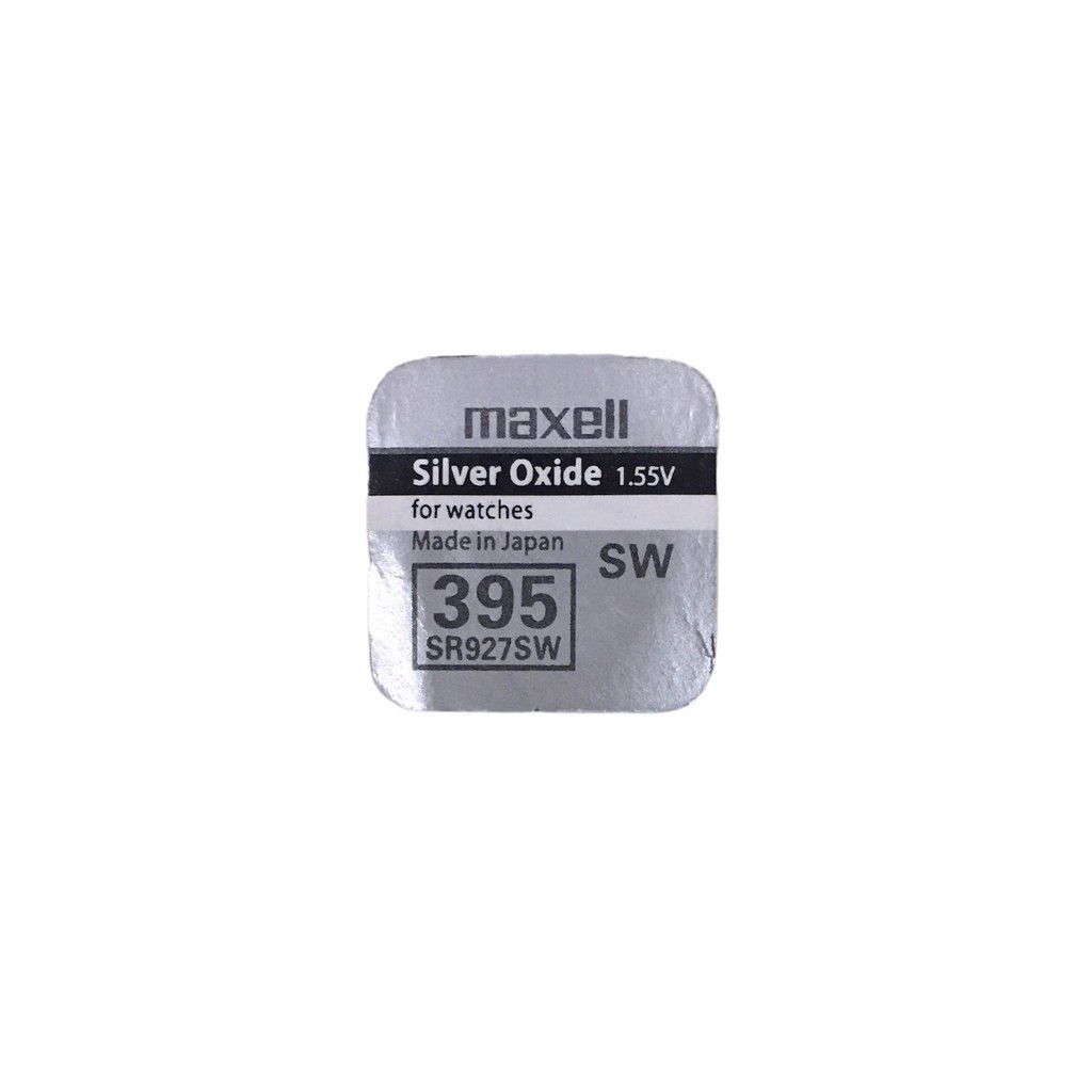 Hộp 1 viên pin đồng hồ đeo tay Maxell SR927SW SR927 926 927 395 1,55V