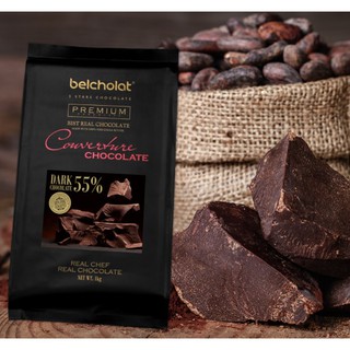 socola belchocolate 55% túi 1kg