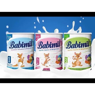 sữa babimil số 1,2,3 400g date 2020( có km quà tặng kèm theo)