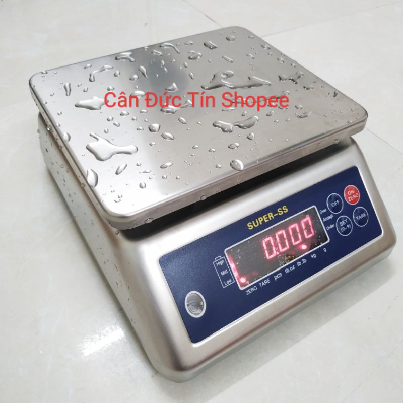 Cân điện tử chống nước 15kg 30kg 3kg 6kg 10kg 12kg 20kg