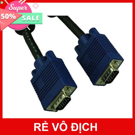 Cáp VGA to VGA 1.6m (Hàng bóc màn dell) [Tắc Kè Store]