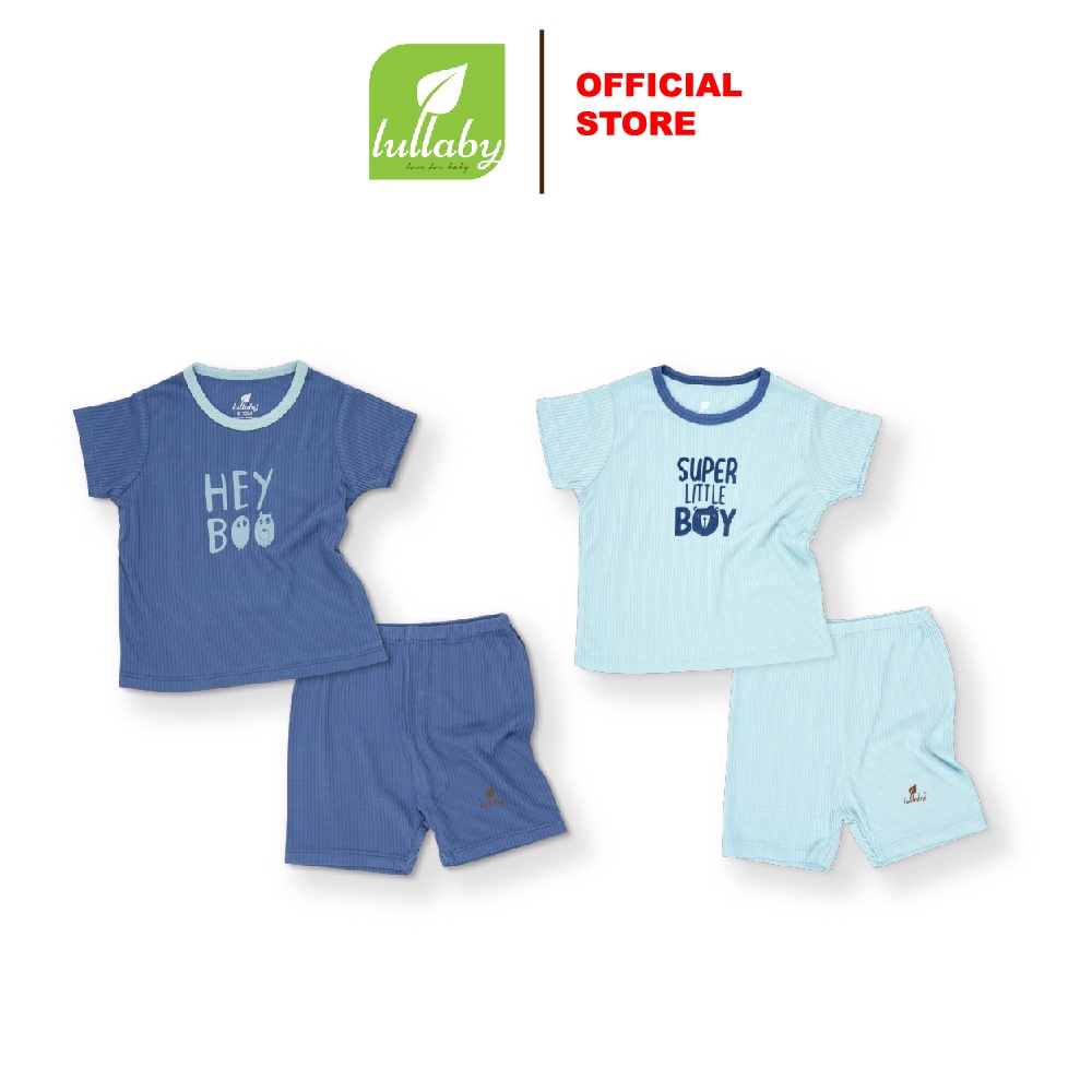 LULLABY - Bộ quần áo cộc tay bé trai NH484M