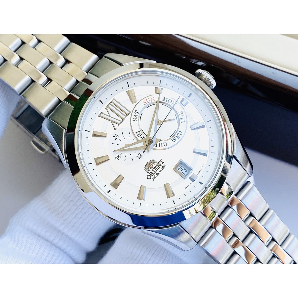 Đồng hồ nam chính hãng Orient SET0X005W0 Sporty Automatic WINDING - Máy cơ - Kính cứng - Made in Japan