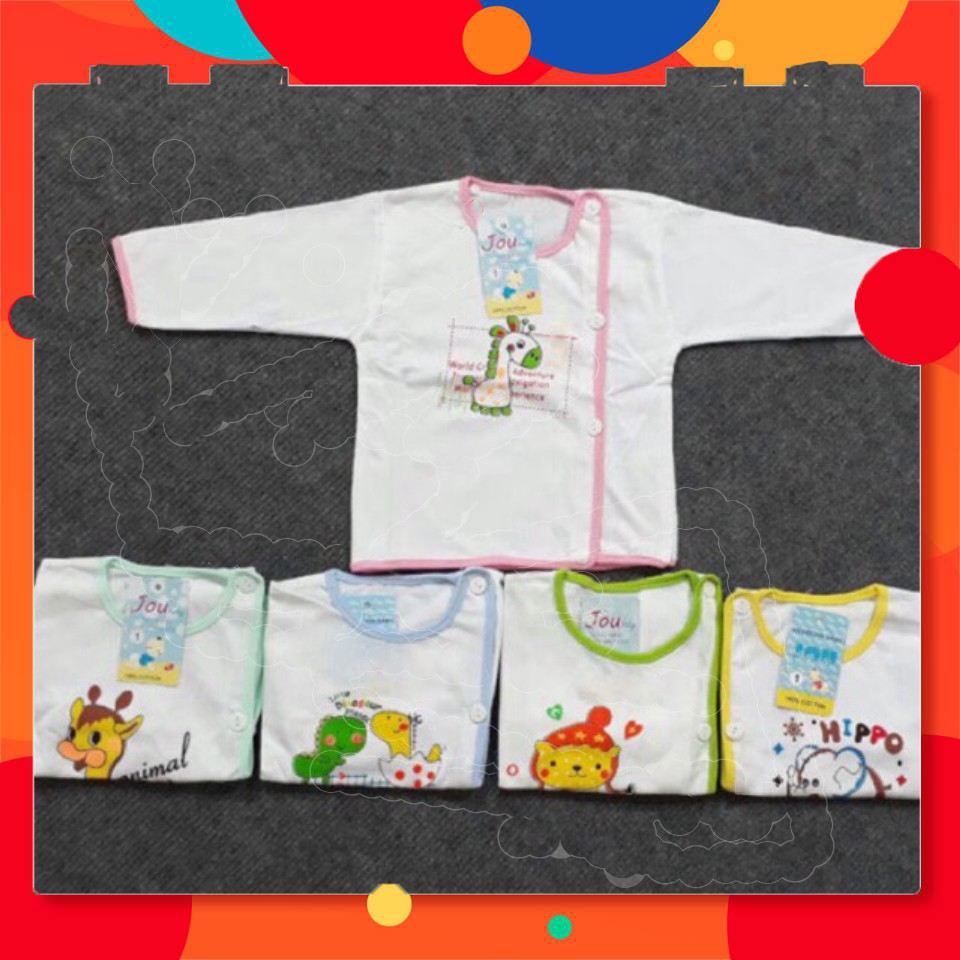 Áo sơ sinh dài tay cho bé