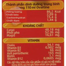 Date mới - Thùng 48 hộp sữa cacao lúa mạch Ovaltine 110ml và 180ml