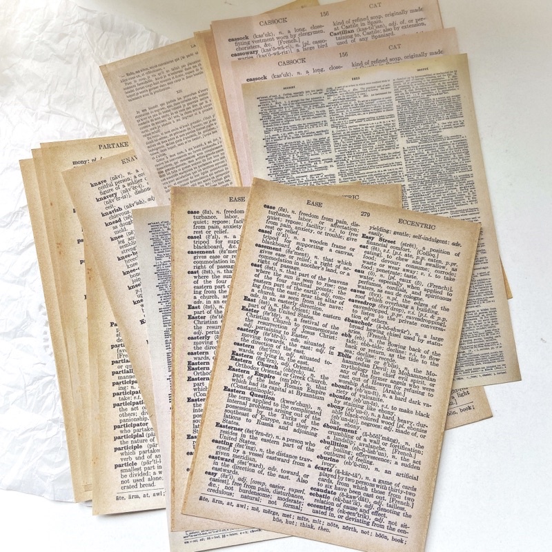 SET 30 GIẤY NỀN PHONG CÁCH CỔ ĐIỂN VINTAGE CỠ LỚN TRANG TRÍ BULLET JOURNAL