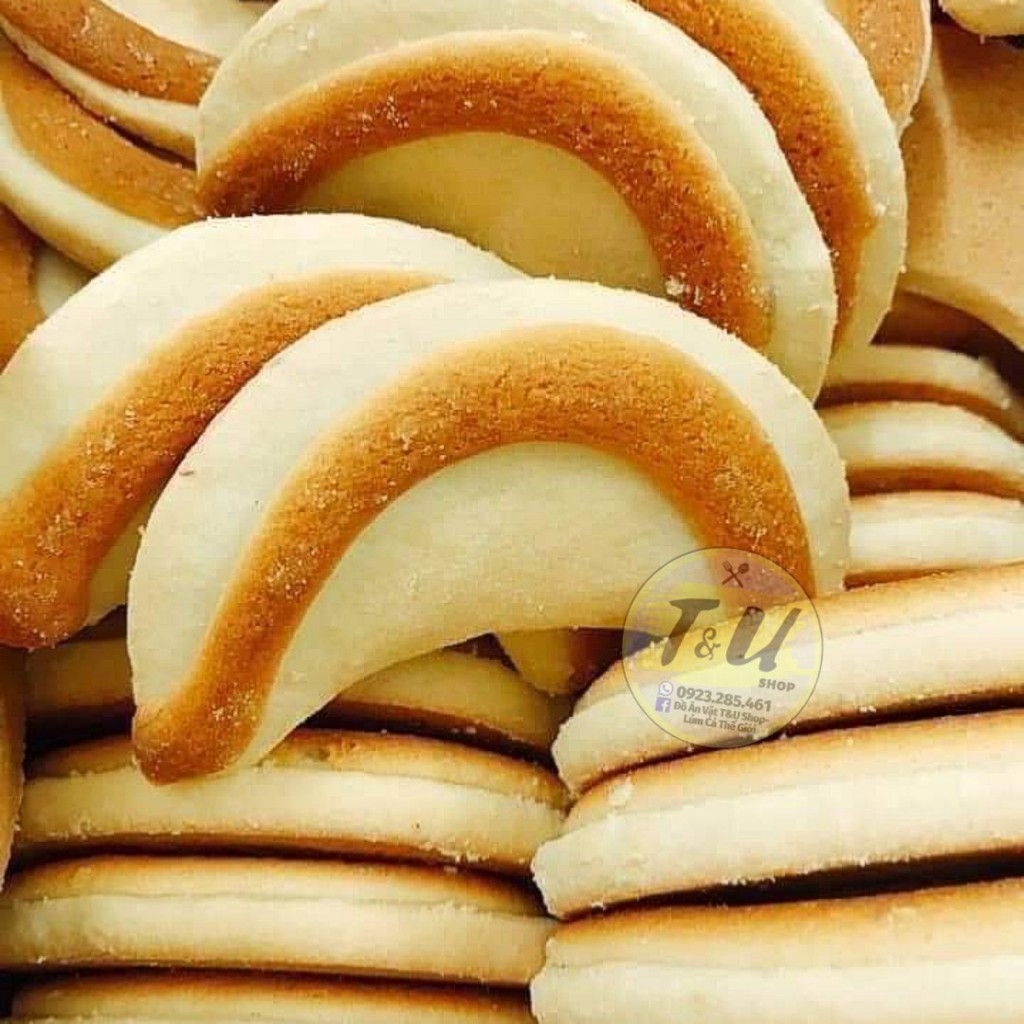 hủ PET-350gr bánh liềm sữa bơ