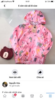 Áo khoác gió 2 lớp