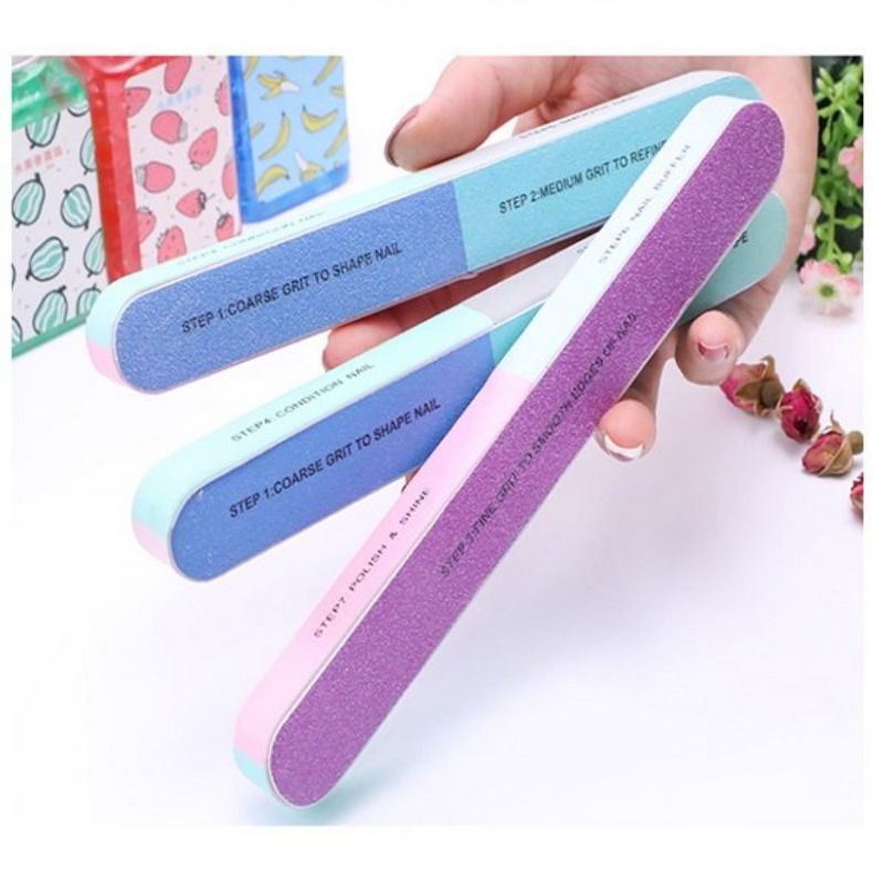 Sỉ 10 Dụng cụ dũa móng tay 6 mặt