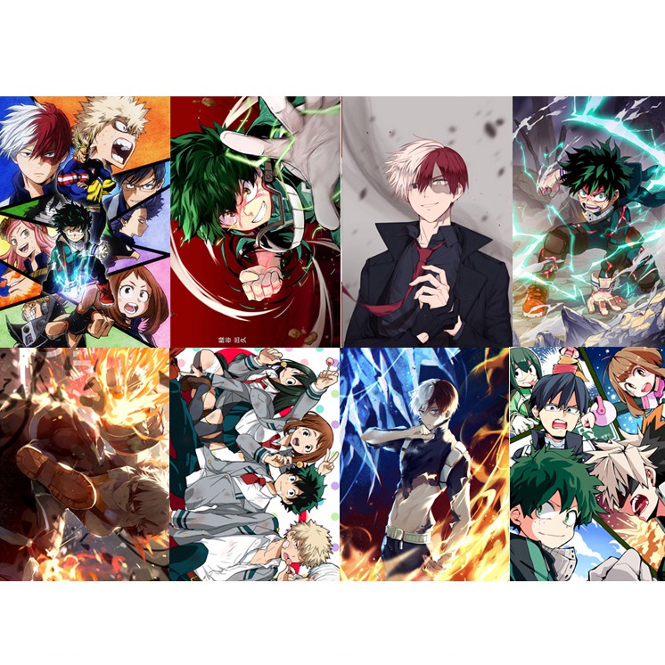[ 42 x 29cm ] Poster A3 anime tổng hợp mẫu 1- Baystore