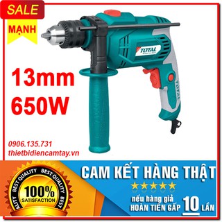 Máy khoan động lực cầm tay Total TG106136E 650W 13mm