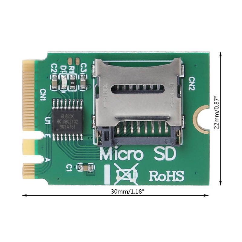 Đầu Đọc Thẻ Nhớ Tf Sd Sdhc M2 Ngff M.2 A + E