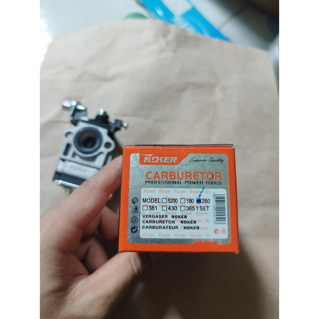 Chế Hòa Khí 260/ 330 Noker Loại Xịn Dành Cho Máy Cắt Cỏ