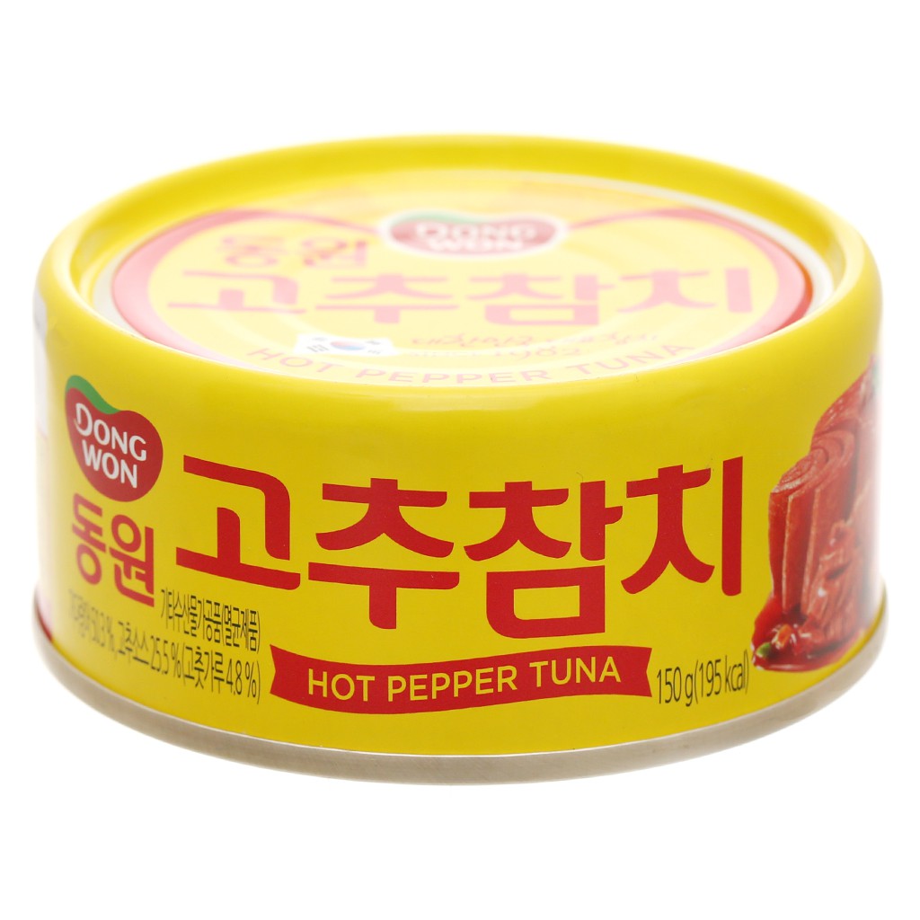 Cá Ngừ Dongwon Vị Ớt Cay Và Cay Gấp Đôi Hộp 100G | BigBuy360 - bigbuy360.vn