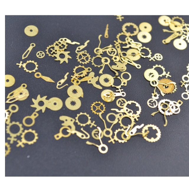 hũ charm trang trí nail