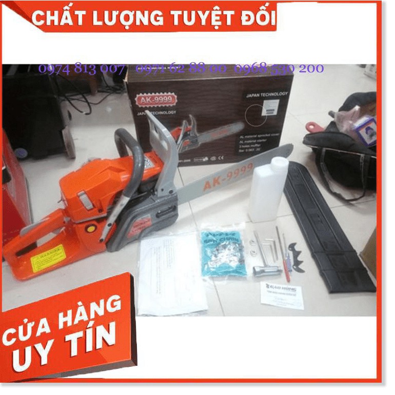 Máy cưa xích, máy cưa chạy xăng AK 9999 Giá Cực Shok