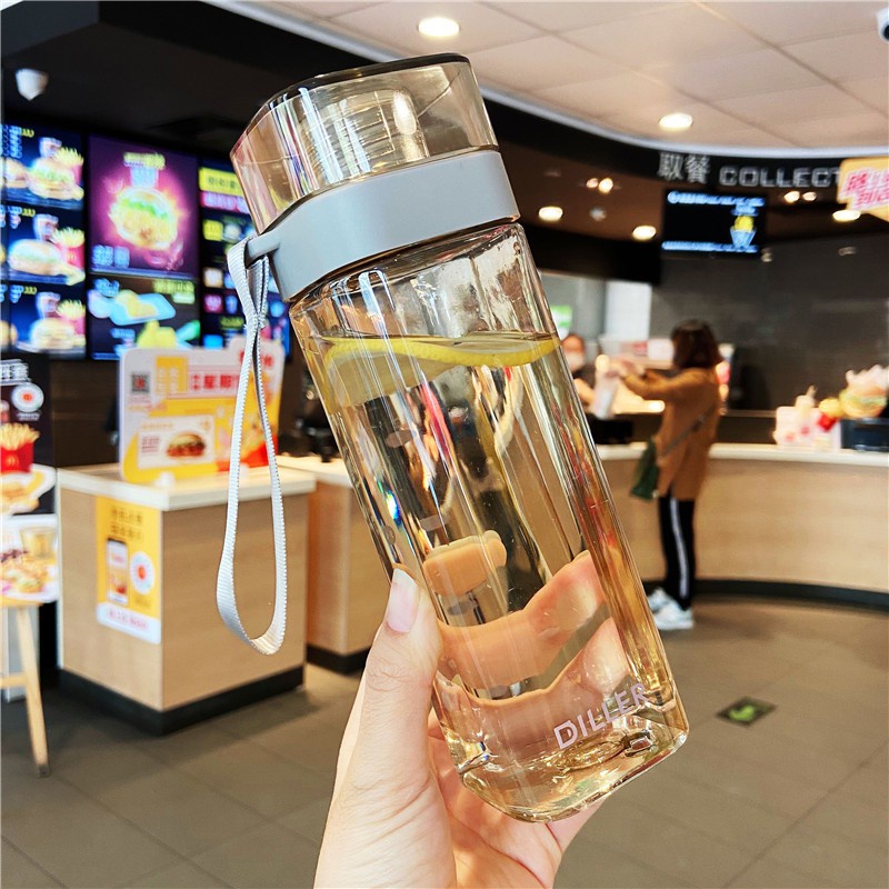 Bình nước thể thao DILLER 400ml / 550ml / 700ml không chứa bpa