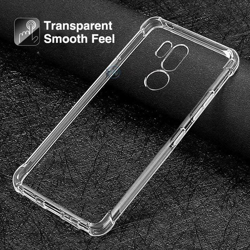 Ốp điện thoại tpu mềm trong suốt chống sốc cho LGG g7 v50 thinq lg g8s g8 thinq q60 k
