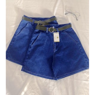 Quần short jean cạp siêu cao _ Chất dày dặn ( ảnh shop tự chụp)