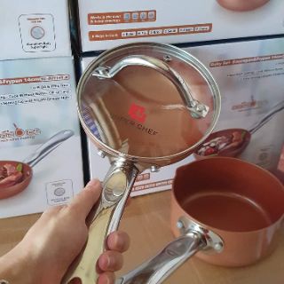 BỘ NỒI  + CHẢO MINI SUPER CHEF 14cm