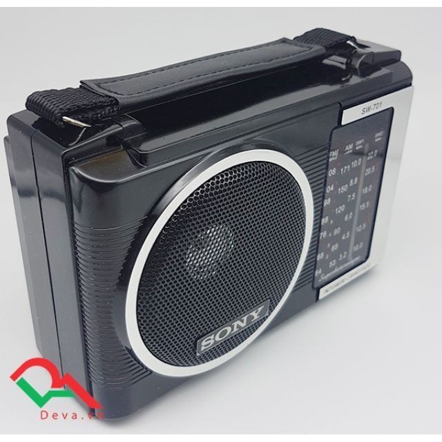 Đài sony Radio FM, AM ,SW 701 nghe radio chuyên dụng có anten có rắc cắm trực tiếp - DungTheThao