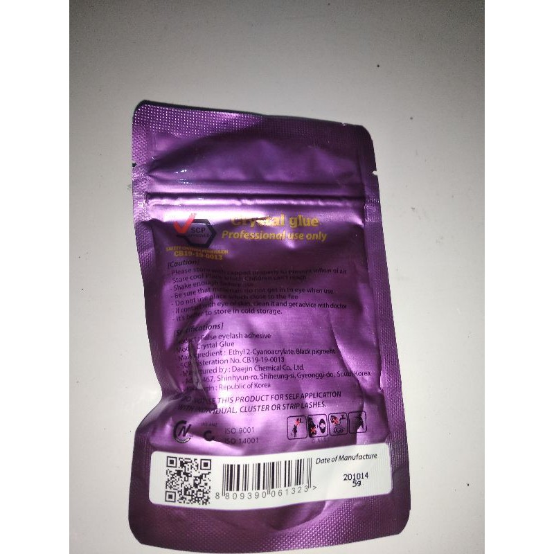 Keo nối mi dạng keo nước Crystal loại mới giúp nối mi cực chắc độ bên 5-6 tuần keo ít cay  5ml. | BigBuy360 - bigbuy360.vn