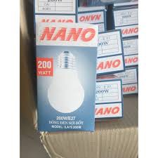 Bóng đèn sợi đốt 200w, bóng đèn dây tóc Nano 200w, có thể dùng làm bóng sưởi-Giadung24h