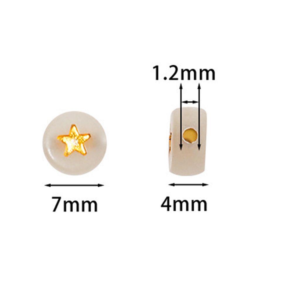 Set 100 Hạt Dạ Quang Xỏ Lỗ Dùng Để Làm Đồ Trang Sức Thủ Công