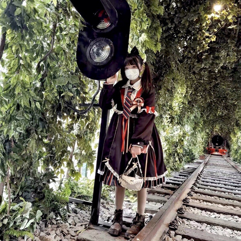 Fullset đầm OP Lolita switch Puppet Night chính hãng