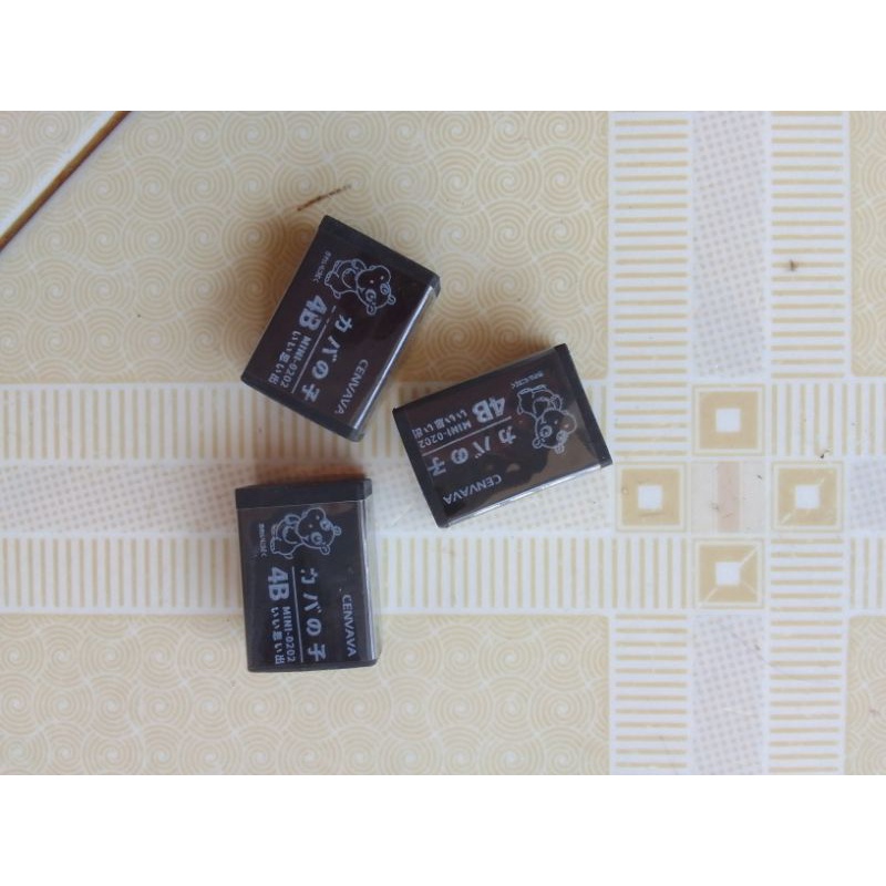 Gôm đen 4B Cenvava Mini-0202 mềm dẻo xóa sạch mọi vết chì