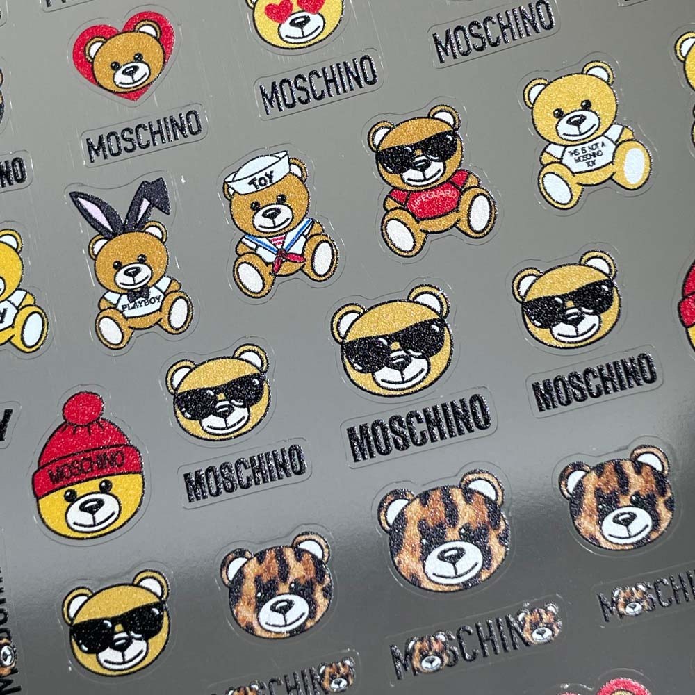 [Hàng mới về] Miếng Dán Móng Tay Hình Hoạt Hình 3D Siêu Mỏng Dễ Thương Diy