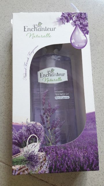 (Hộp Quà)-Sữa tắm thư giãn Enchanteur Naturelle Rose/Lavender 510g | BigBuy360 - bigbuy360.vn