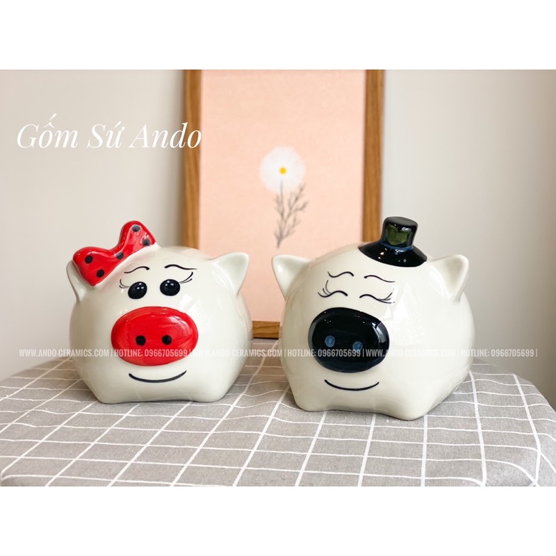 HEO ĐẤT TIẾT KIỆM  Hàng chuẩn Gốm Bát Tràng