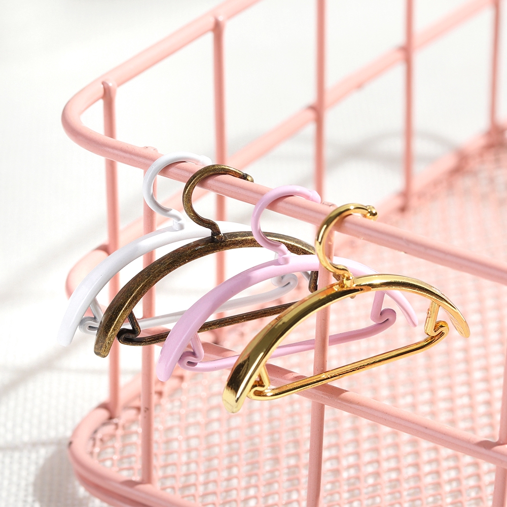 Set 10/20 Móc Treo Búp Bê Kim Loại 4cm/5cm 1/6