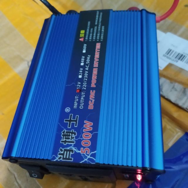 INVERTER ĐẢO ĐIỆN 12V RA 220V 500W