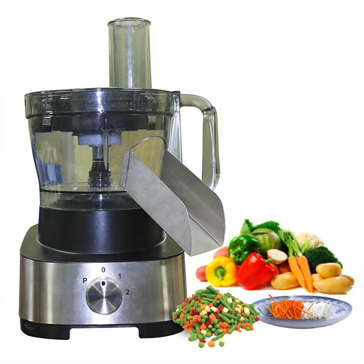 Máy Cắt Hạt Lựu Đa Năng 3A600W - 4 Tính Năng Thái Lát, Thái Sợi, Xay Nhỏ, Cắt Hạt Lựu