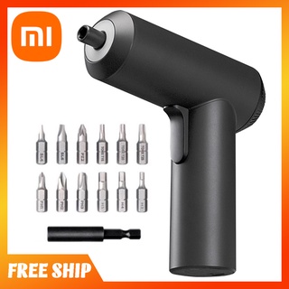 Bộ tua vít điện tử không dây Xiaomi Mijia S2 trang bị 12 bộ đầu vít thép không gỉ đa năng