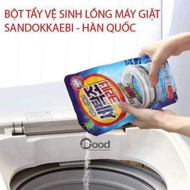 &lt;Followshop tặng quà&gt;Bột tẩy lồng giặt Hàn Quốc