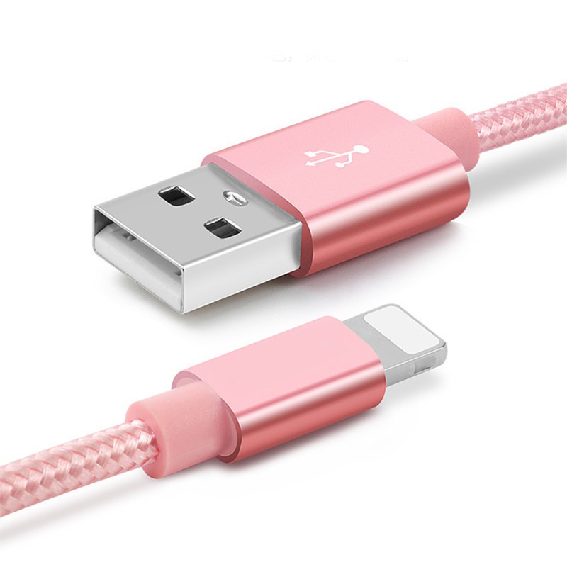 Cáp Sạc Nhanh Truyền Dữ Liệu Dây Tết Chất Lượng Cao Cho iphone android