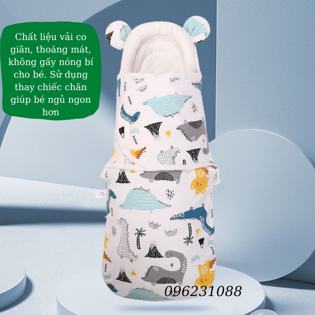 Túi Ngủ Cho Bé Bidole cotton tinh khiết chống sốc cao cấp cho bé sơ sinh - Mokids