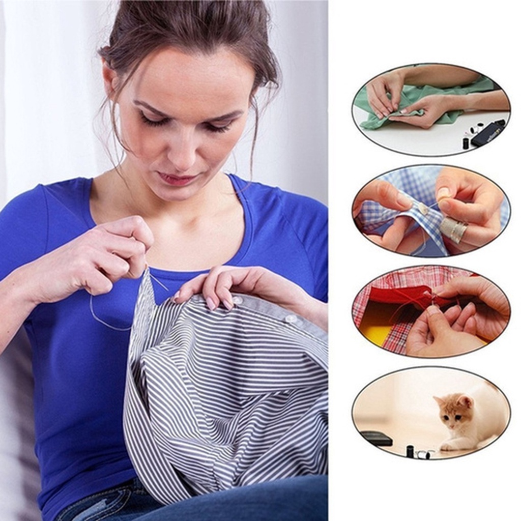 Bộ Dụng Cụ Kim Chỉ Thêu Tay Đa Năng